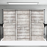 Hellgrauer Holzstruktur Fotografie Studio Hintergrund