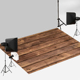 Aperturee - Brauner Brettbodenhintergrund für Babyfotografie