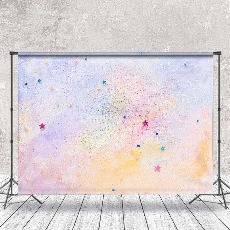 Aperturee - Aquarell Stern Dekoration Kunst Fotohintergrund