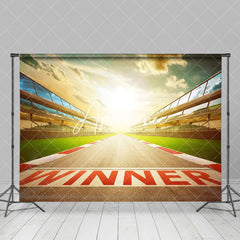 Aperturee - Siegersportplatz steht vor olympischer Sportkulisse