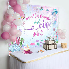 Oneder Der Meer Qualle 1 Geburtstag Hintergrund