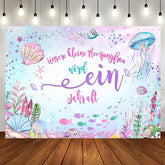 Oneder Der Meer Qualle 1 Geburtstag Hintergrund