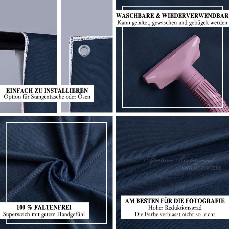 Aperturee - Rosa und schwarz glitzernde Muttertagskulisse mit hohen Absätzen
