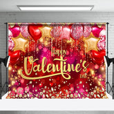 Aperturee - Ballons Diamond Bokeh Happy Valentinstag Hintergrund