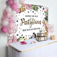 Berufung Alle Party Tiere Geburtstag Hintergrund