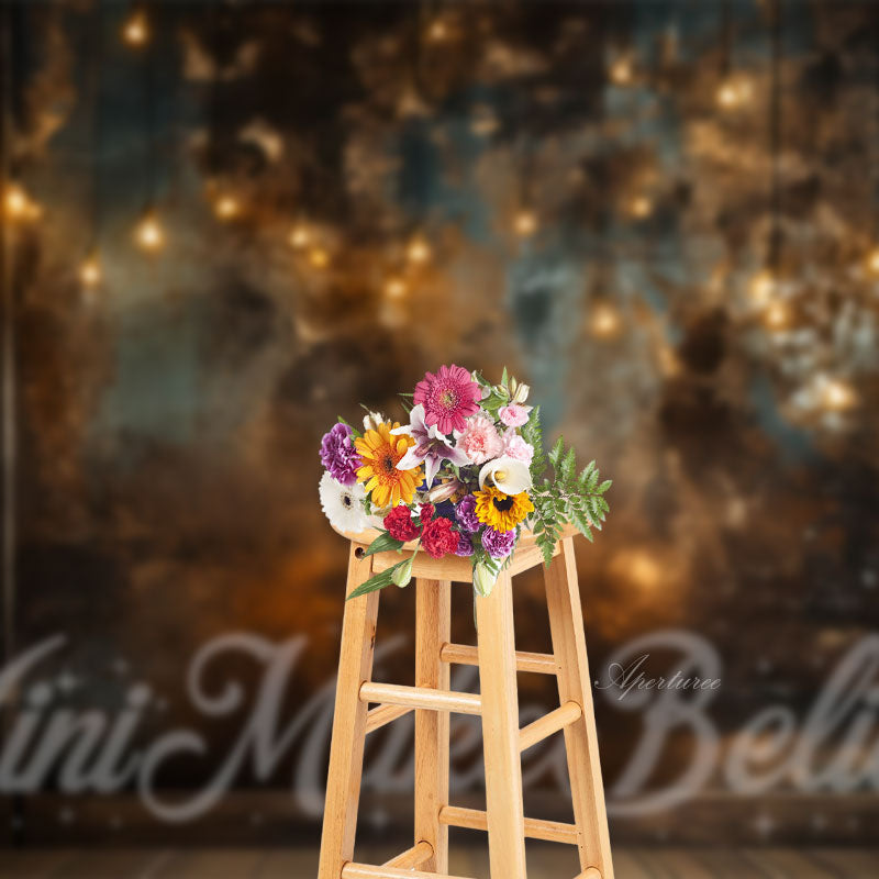 Aperturee - Abstrakte Lampenbirne Dim Canvas Fotoshooting Hintergrund