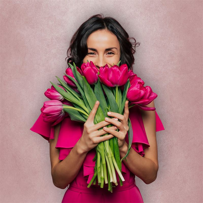 Aperturee - Abstrakter gesprenkelter rosafarbener fotostudio hintergrund