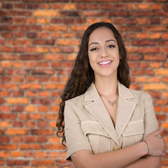 Aperturee – Fotostudio Hintergrund mit antiker roter Ziegelwandstruktur