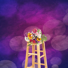Aperturee - Berry Blast Purple Light Bokeh Photo Booth Hintergrund