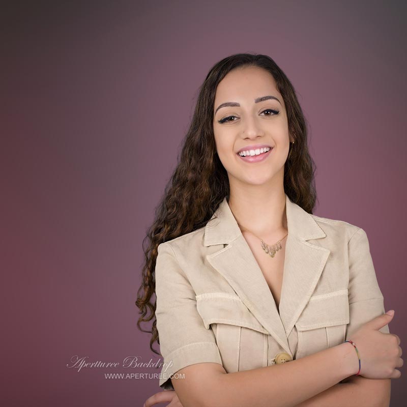 Aperturee - Blowzy Dust Pink Abstrakter Fotostudio Hintergrund