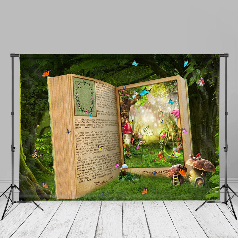 Aperturee - Buchwald Schmetterling Pilzhaus Frühlingshintergrund