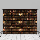 Aperturee - Bücherregal Kerzenlichter zurück zur Schulkulisse