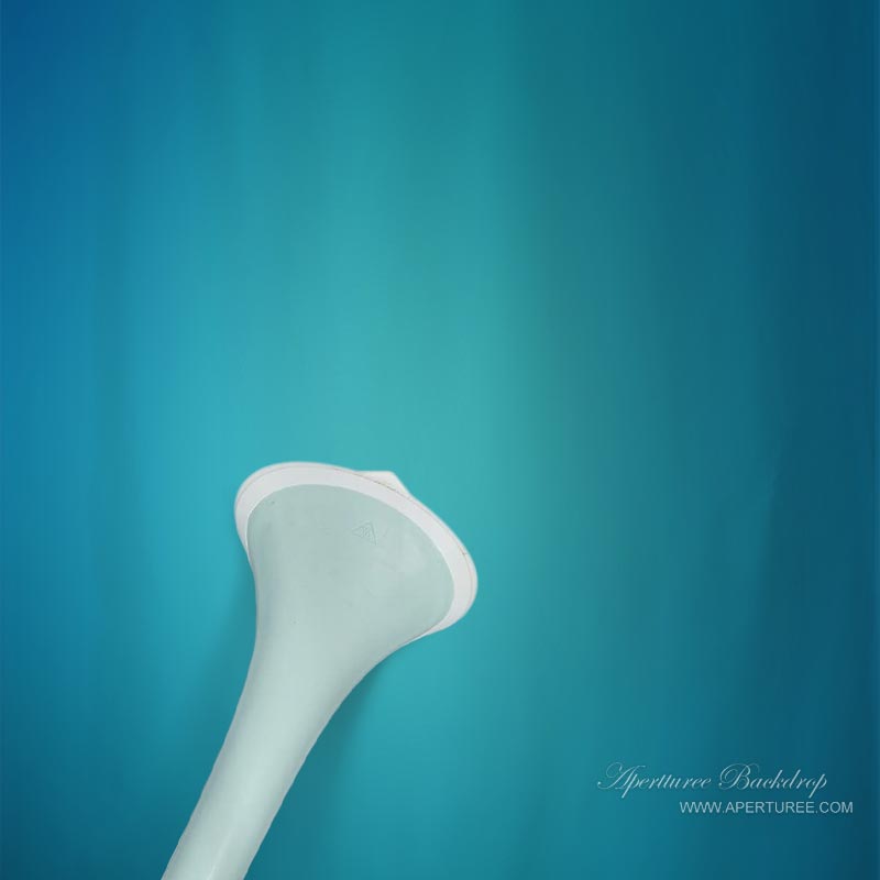 Aperturee - Bora Bora Cyan Blue Ocean Fotografie Fotohintergrund