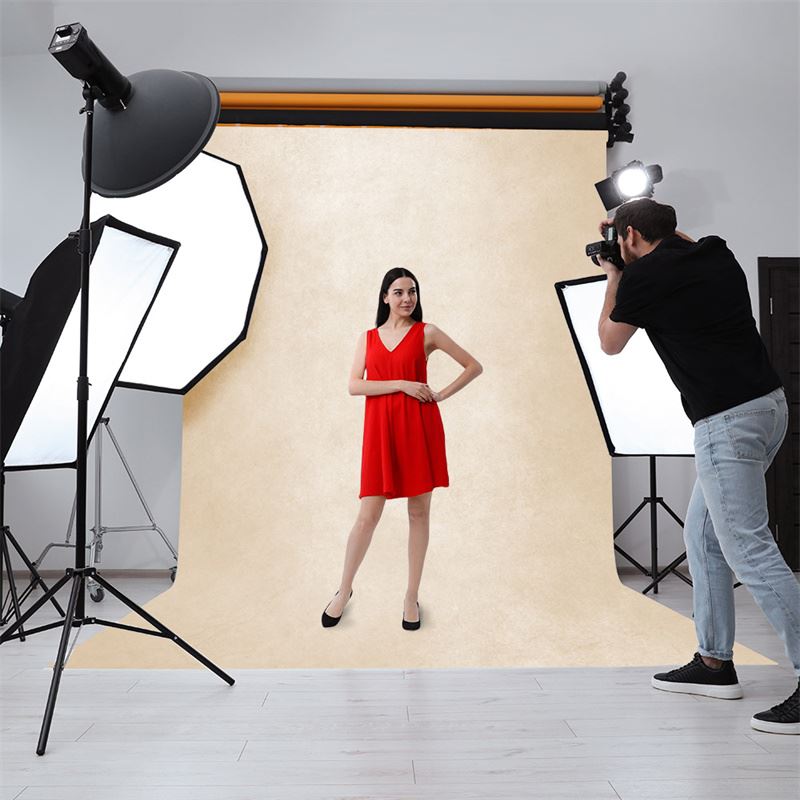 Aperturee - Champagner gold abstrakter strukturierter fotoshooting hintergrund