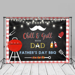 Aperturee - Chill and Grill Hintergrund für den Vatertag für eine Grillparty