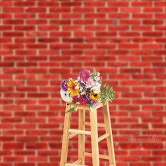 Aperturee – klassischer Fotohintergrund mit roter Backsteinmauer