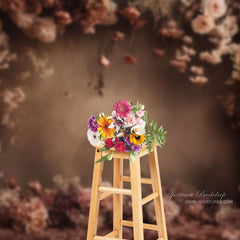 Aperturee - Klassischer floraler abstrakter Wandporträt Fotohintergrund