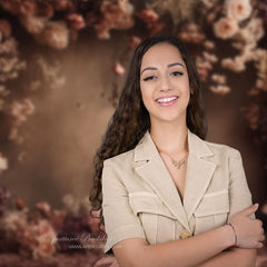Aperturee - Klassischer floraler abstrakter Wandporträt Fotohintergrund