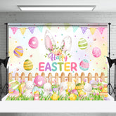 Aperturee - Bunte Eier Hasenwiese fröhliche Ostern Hintergrund