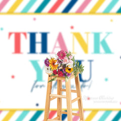 Aperturee - Bunte Linien danken Ihnen Grad Hintergrund für Foto