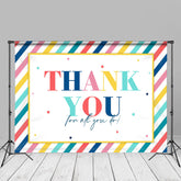 Aperturee - Bunte Linien danken Ihnen Grad Hintergrund für Foto