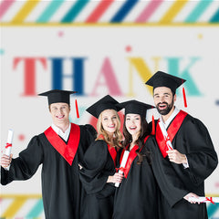 Aperturee - Bunte Linien danken Ihnen Grad Hintergrund für Foto