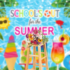 Aperturee - Ice Cream Schules Out Sommer Grad Fotografie Hintergrund