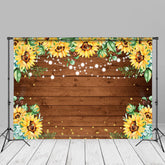 Aperturee – Hintergrund mit tiefkörniger Wand und gelben Blumen für Fotos