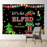 Aperturee - Fiesta Clown Frohe Weihnachten Hintergrund für den Urlaub