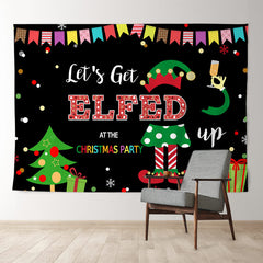 Aperturee - Fiesta Clown Frohe Weihnachten Hintergrund für den Urlaub