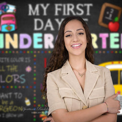 Aperturee - Erster Tag des Kindergartens zurück zur Schule Hintergrund