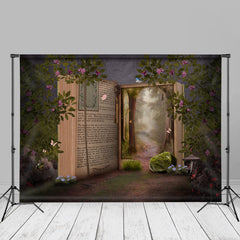 Aperturee - Blumen Schmetterlingsbuch Wunderland Frühlingshintergrund