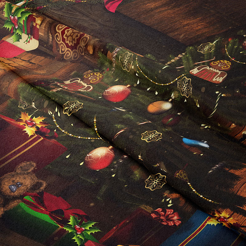 Aperturee - Geschenk Weihnachtsbaumkugel Hütte Urlaub Hintergrund
