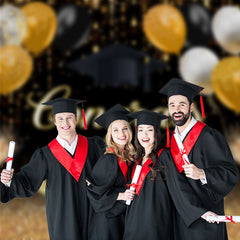 Aperturee - Glitzer Ballon Champagner Bokeh Grad Hintergrund für Foto