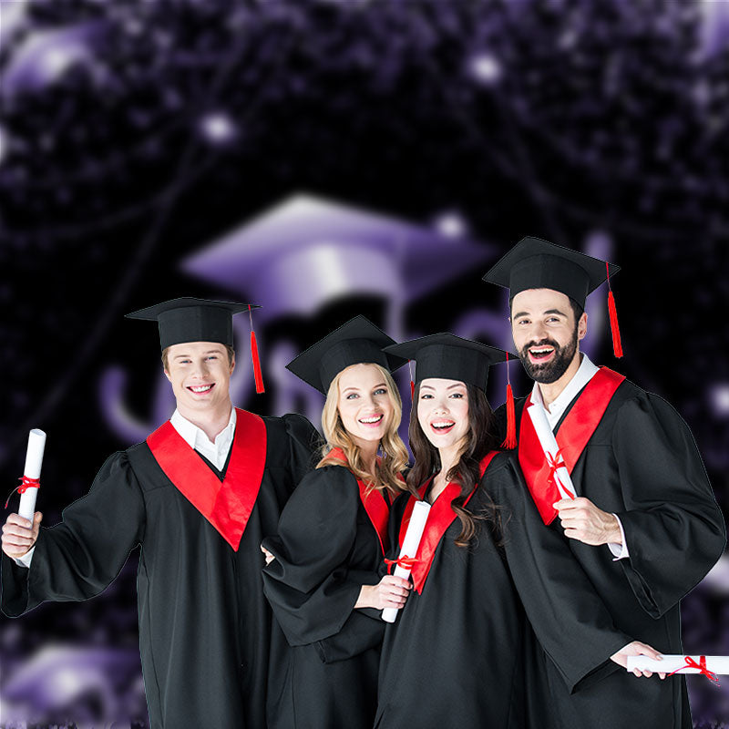 Aperturee - Glitzer Lila Schwarz Band Grad Fotoautomaten Hintergrund