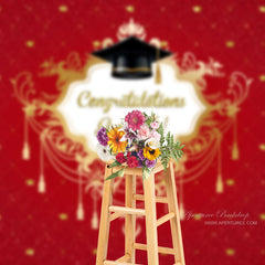 Aperturee - Fotostudio Hintergrund für Abschlussfeier in Rotgold