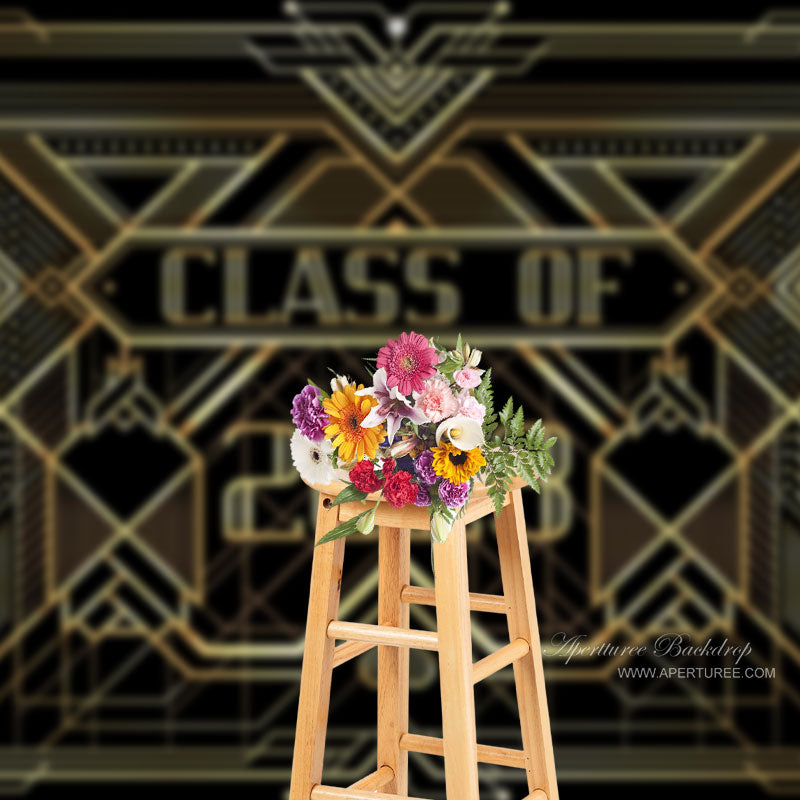 Aperturee - Der Great Gatsby Style 2023 Abschlusshintergrund für Fotos