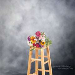 Aperturee - Grauer solider shabby chic vintage hintergrund fur fotoshootings
