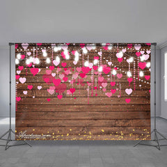 Aperturee - Herzen mit Beleuchtung aus Holz zum Valentinstag
