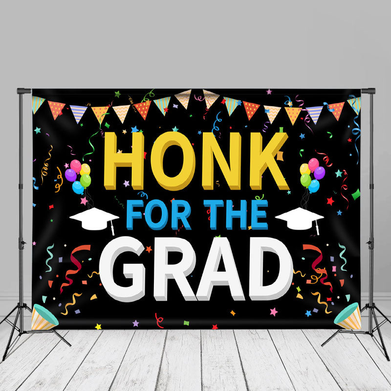Aperturee - Honk For The Grad Ballonband Fotohintergrund
