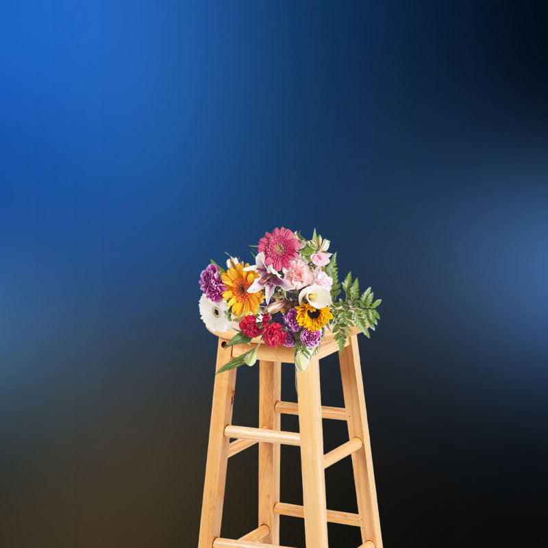 Aperturee - Kauai Blue Theme Fotografie Fotokabinen Hintergrund