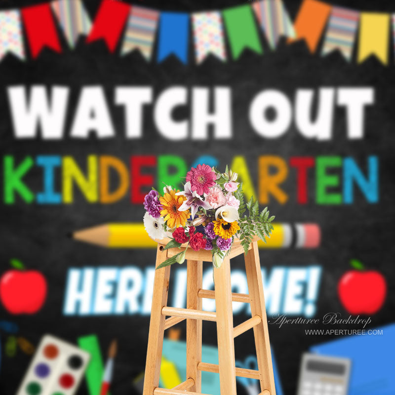 Aperturee - Kindergarten hier komme ich schwarz zurück in die Schule