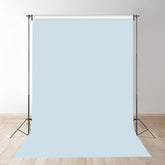 Aperturee - Hellblauer einfarbiger Portrait Fotoautomaten Hintergrund