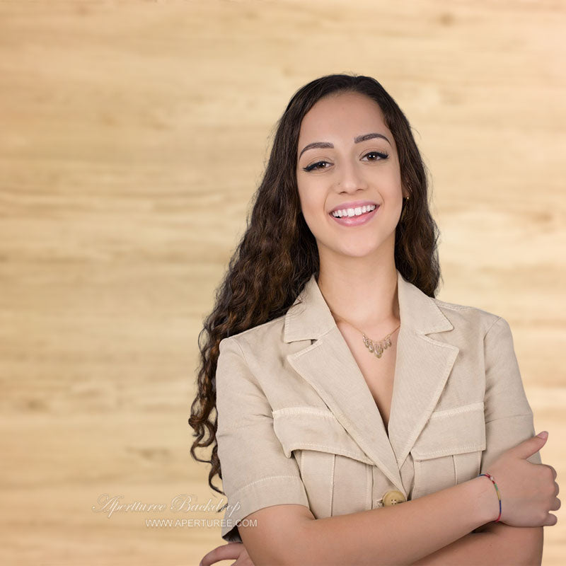 Aperturee - Fotostudio Hintergrund mit alter heller Holzstruktur