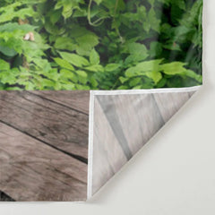 Aperturee - Magic Book Castle Greeny Wall Ostern Fotohintergrund