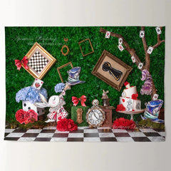 Aperturee - Magic Bunny Rose Frohe Ostern Urlaub Hintergrund