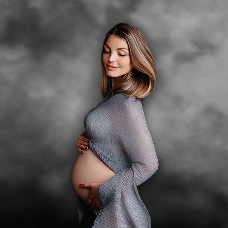 Aperturee - Old Master Pewter Theme Grauer Fotokabinen Hintergrund