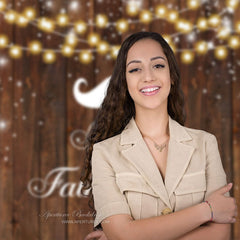 Aperturee - Schnurrbart Glitzer Holz Hintergrund zum Vatertag für Foto