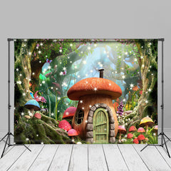 Aperturee - Pilz Schmetterling Licht Stern Wald Frühlings Hintergrund
