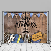 Aperturee - Moustache Werkzeug Holzhintergrund zum Vatertag für Fotos